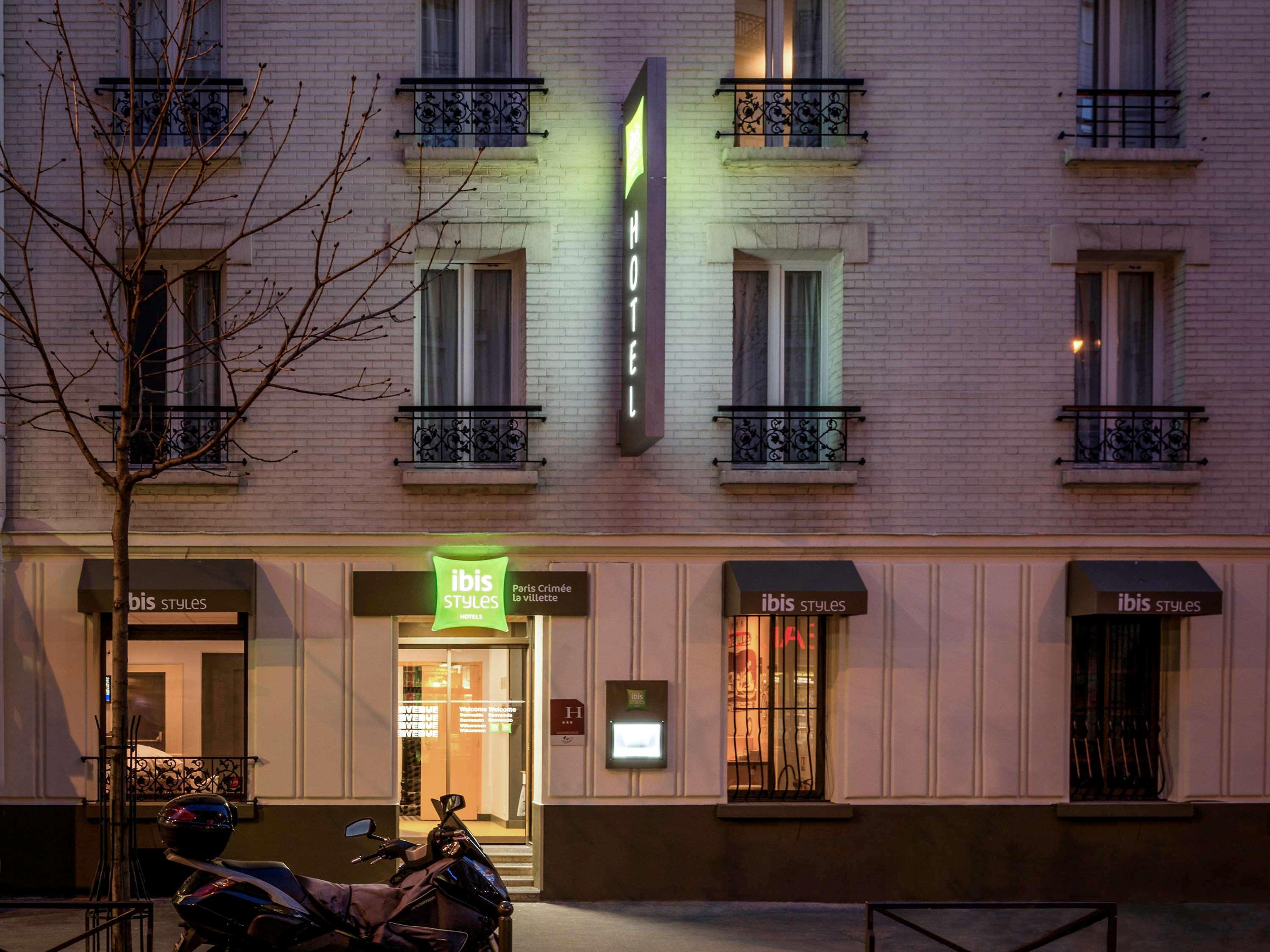 Ibis Styles Paris Crimee La Villette Exterior foto